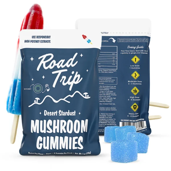 Desert Stardust Mushroom Gummies - Rocket Top