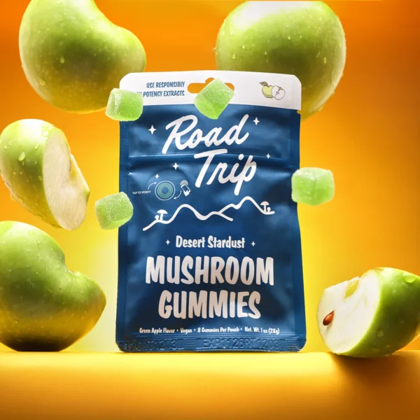 Desert Stardust Mushroom Gummies - Green Apple - Image 2
