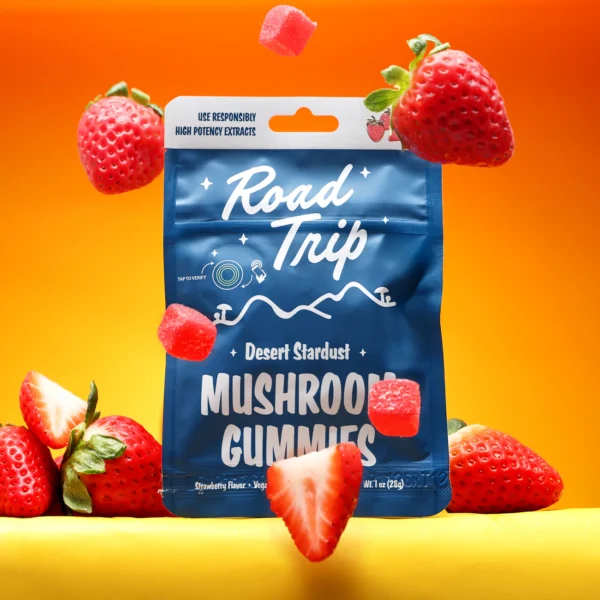 Desert Stardust Mushroom Gummies - Strawberry - Image 2