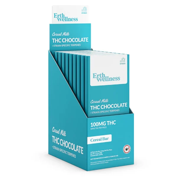 Δ9 THC Chocolate Bar - Cereal Milk - Strain Specific (Hybrid) - 100mg - Image 5