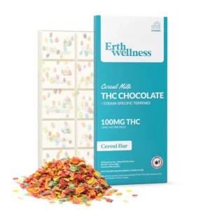 Δ9 THC Chocolate Bar - Cereal Milk - Strain Specific (Hybrid) - 100mg