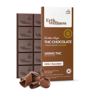 Δ9 THC Chocolate Bar - Durban Haze - Live Resin (Sativa) - 100mg