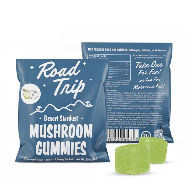 Desert Stardust Mushroom Gummies - Green Apple - Image 3