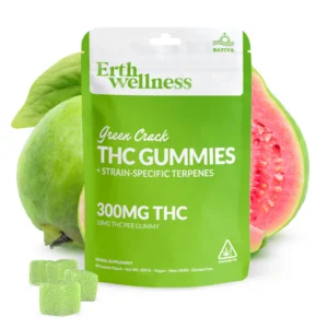 Δ9 THC Gummies - Green Crack - Strain Specific (Sativa) - 300mg