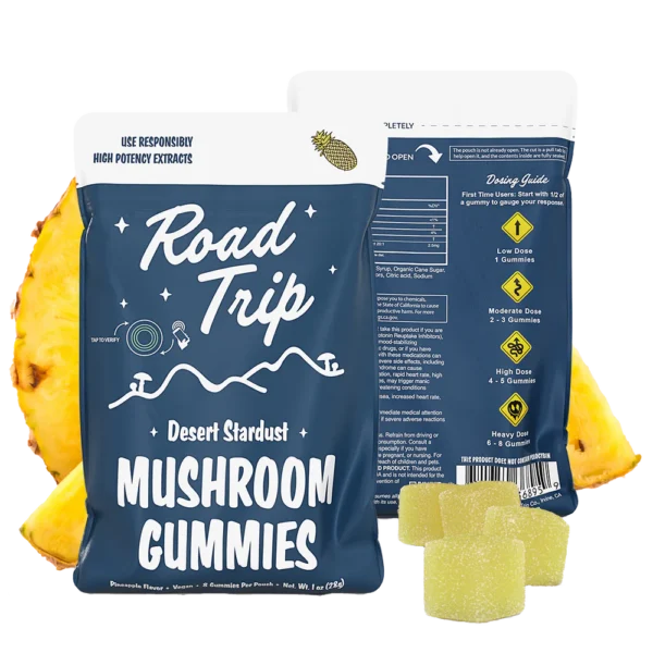 Desert Stardust Mushroom Gummies - Pineapple