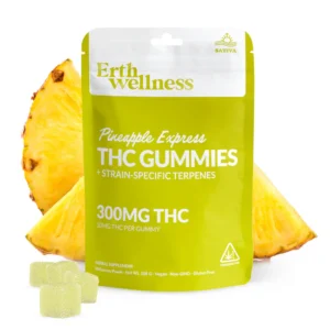Δ9 THC Gummies - Pineapple Express - Strain Specific (Sativa) - 300mg