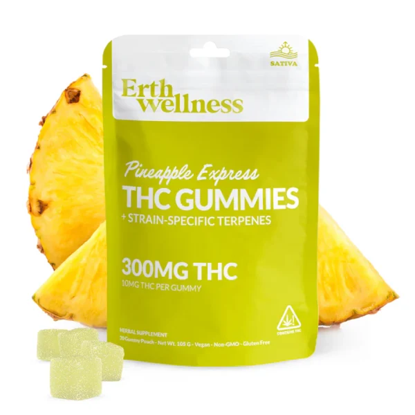 Δ9 THC Gummies - Pineapple Express - Strain Specific (Sativa) - 300mg