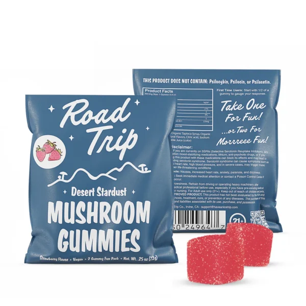 Desert Stardust Mushroom Gummies - Strawberry - Image 3