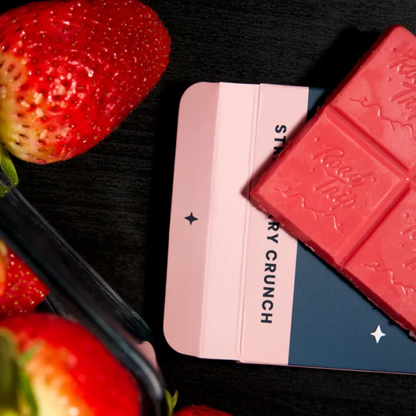 Desert Stardust Magic Mushroom Chocolate Bar - Strawberry Crunch - Image 4