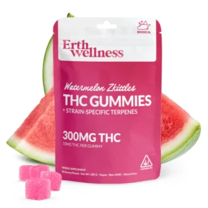 Δ9 THC Gummies - Watermelon Zkittles - Strain Specific (Indica) - 300mg