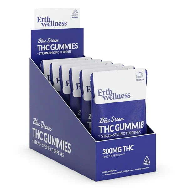 Δ9 THC Gummies - Blue Dream - Strain Specific (Hybrid) - 300mg - Image 3